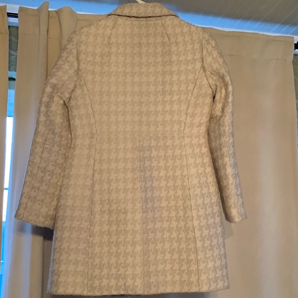 Banana Republic houndstooth winter coat - Picture 2 of 7